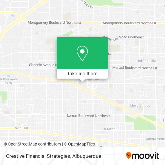 Creative Financial Strategies map