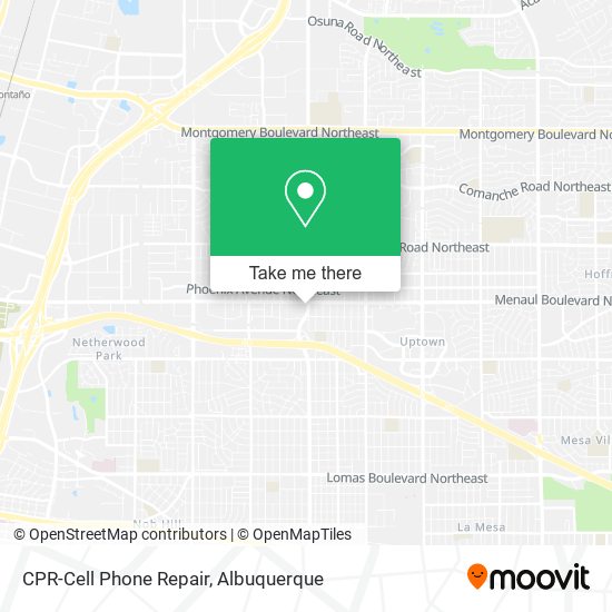 CPR-Cell Phone Repair map