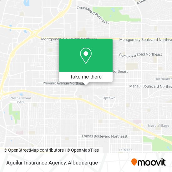 Mapa de Aguilar Insurance Agency
