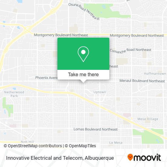 Innovative Electrical and Telecom map