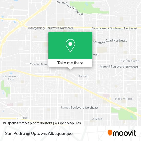 San Pedro @ Uptown map