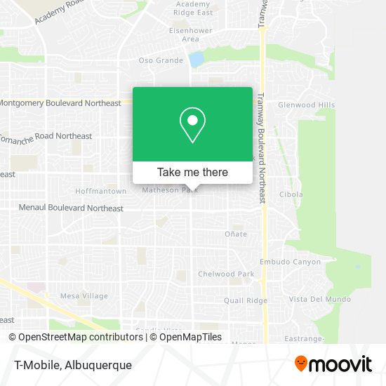 T-Mobile map