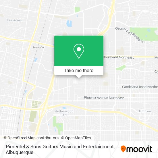 Pimentel & Sons Guitars Music and Entertainment map