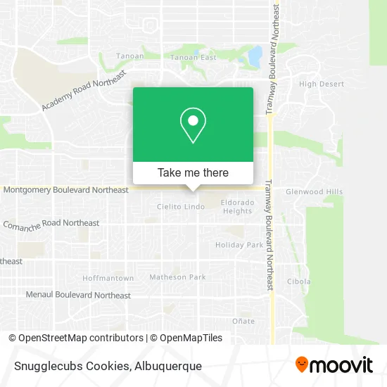 Snugglecubs Cookies map