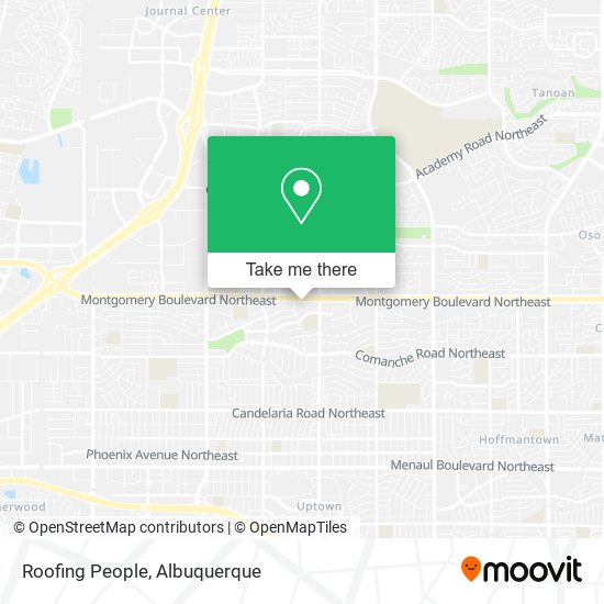 Roofing People map