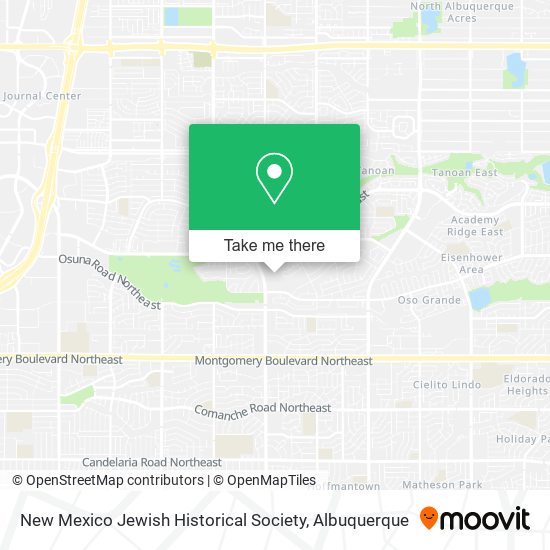 Mapa de New Mexico Jewish Historical Society