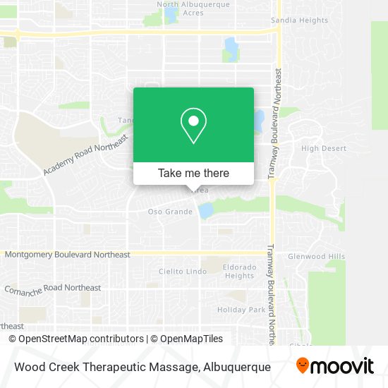 Mapa de Wood Creek Therapeutic Massage