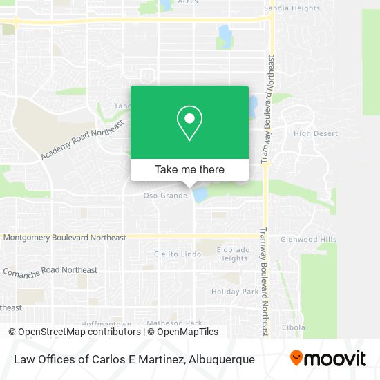 Law Offices of Carlos E Martinez map