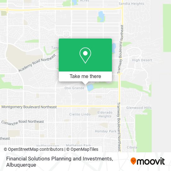 Mapa de Financial Solutions Planning and Investments