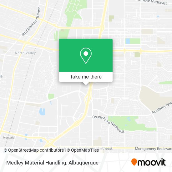 Mapa de Medley Material Handling