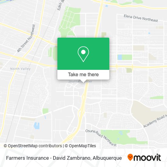 Mapa de Farmers Insurance - David Zambrano