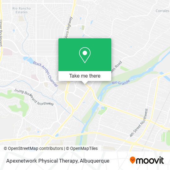 Mapa de Apexnetwork Physical Therapy