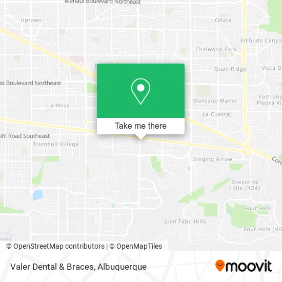 Valer Dental & Braces map