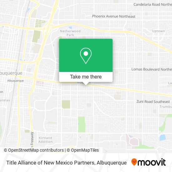 Mapa de Title Alliance of New Mexico Partners