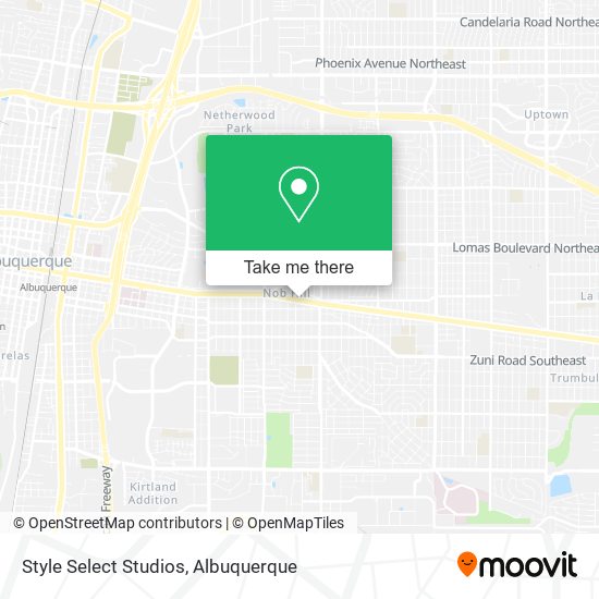 Style Select Studios map
