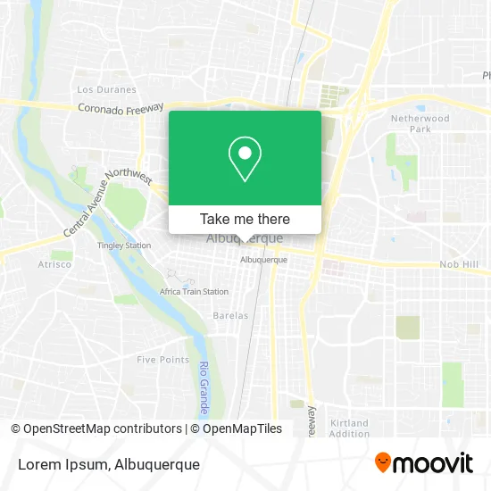 Lorem Ipsum map