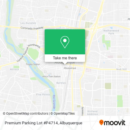Mapa de Premium Parking Lot #P4714