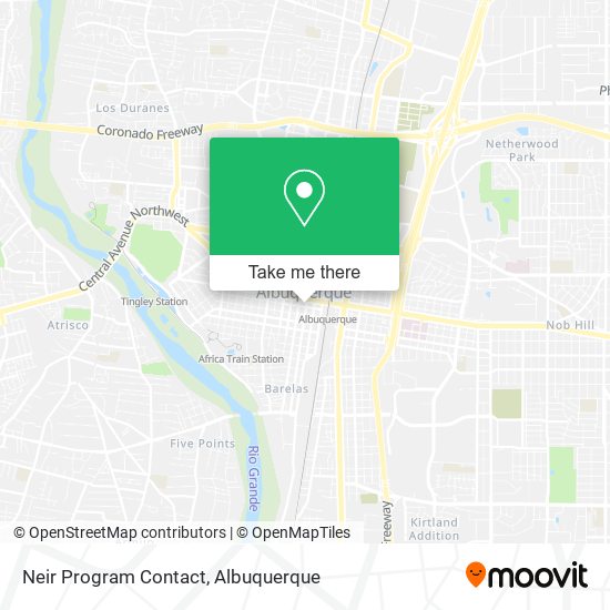 Mapa de Neir Program Contact