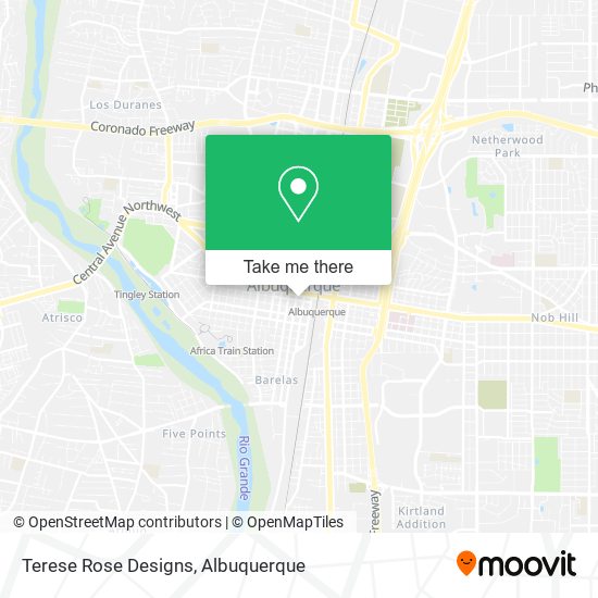 Terese Rose Designs map
