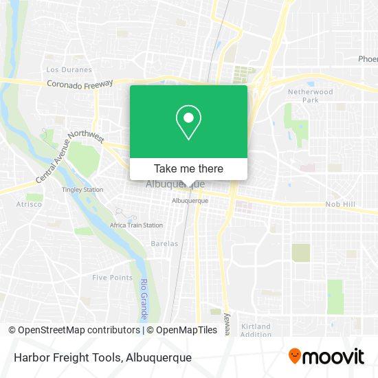 Harbor Freight Tools map