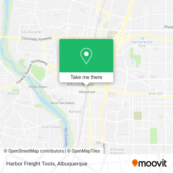 Harbor Freight Tools map