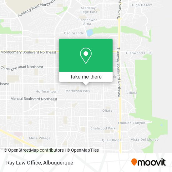 Ray Law Office map