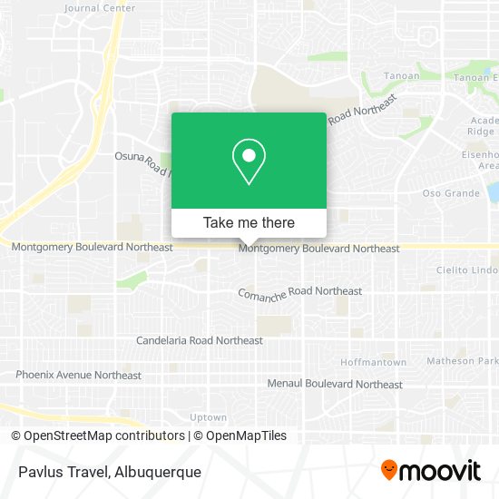 Pavlus Travel map