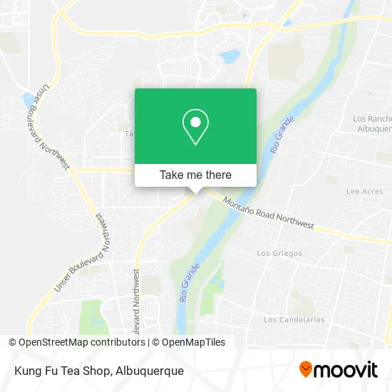Kung Fu Tea Shop map