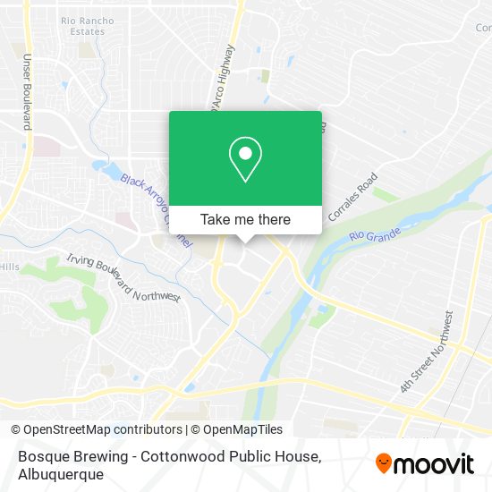Bosque Brewing - Cottonwood Public House map