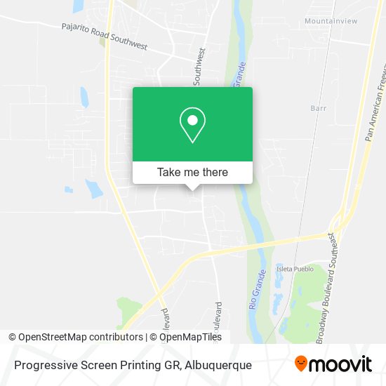 Progressive Screen Printing GR map