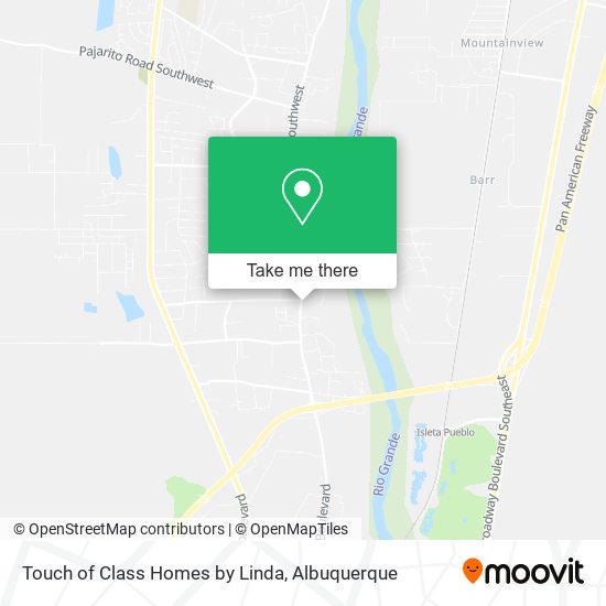 Touch of Class Homes by Linda map