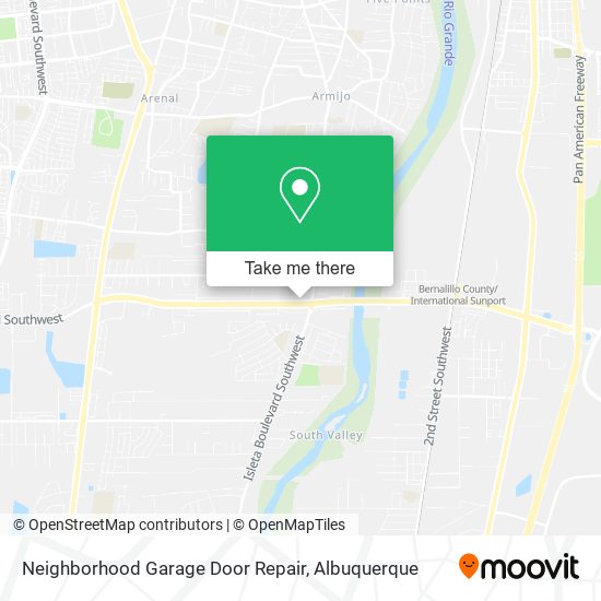 Neighborhood Garage Door Repair map