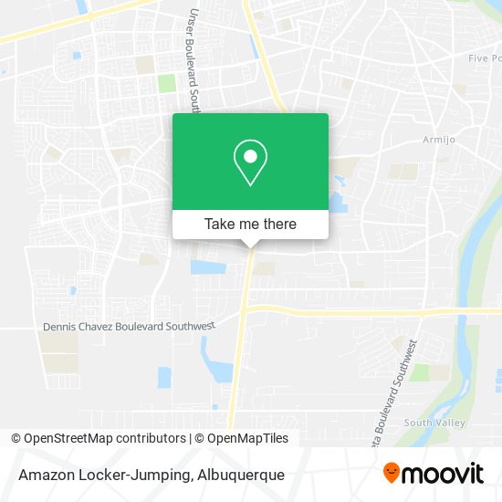 Mapa de Amazon Locker-Jumping