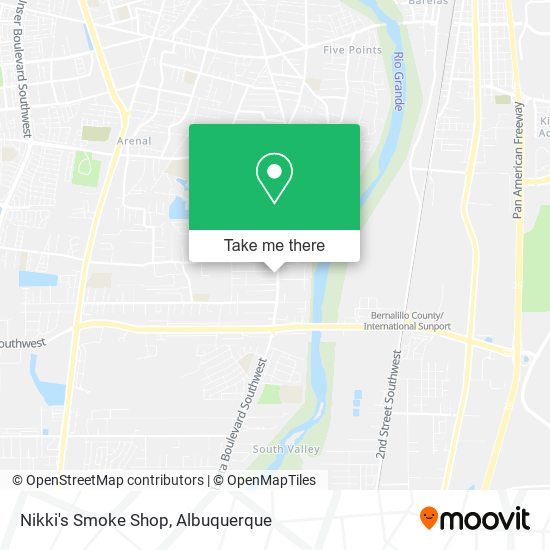 Mapa de Nikki's Smoke Shop