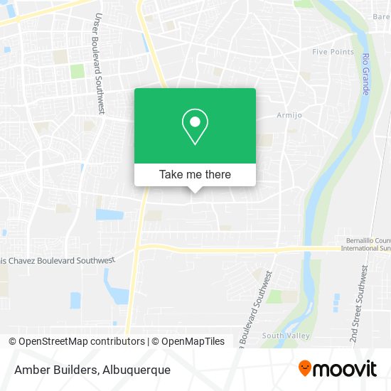 Mapa de Amber Builders