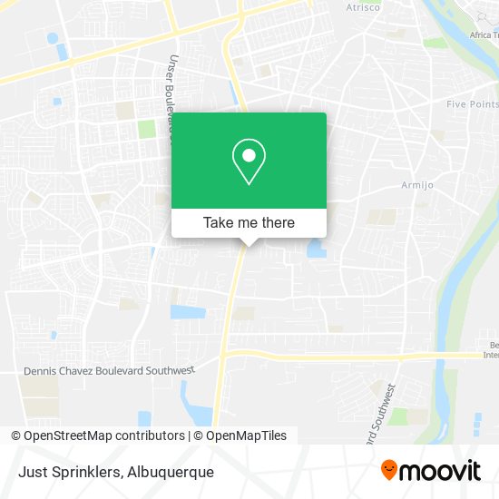 Mapa de Just Sprinklers