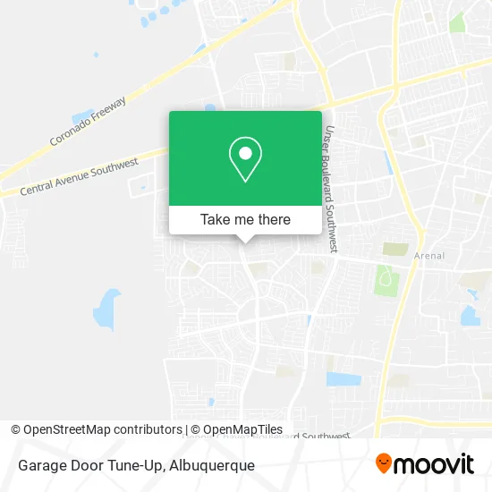 Mapa de Garage Door Tune-Up