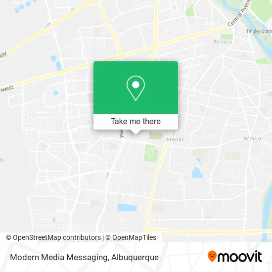Mapa de Modern Media Messaging