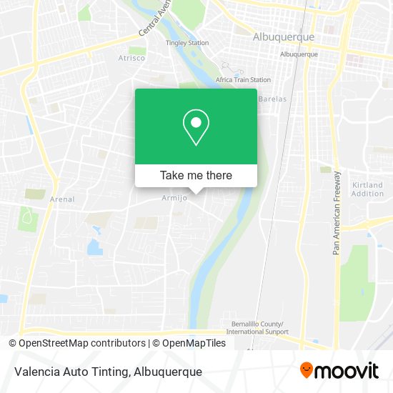 Valencia Auto Tinting map