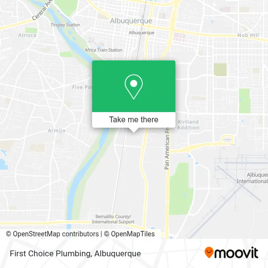 First Choice Plumbing map