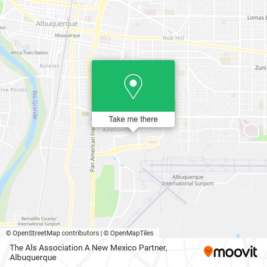 Mapa de The Als Association A New Mexico Partner