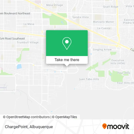 ChargePoint map