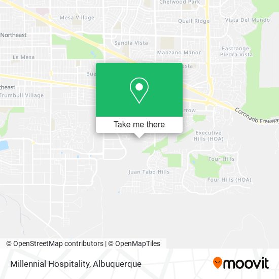 Mapa de Millennial Hospitality