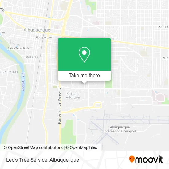 Leo's Tree Service map