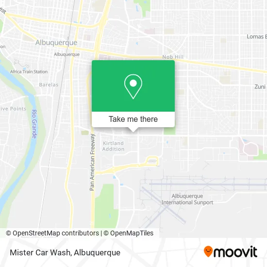 Mister Car Wash map