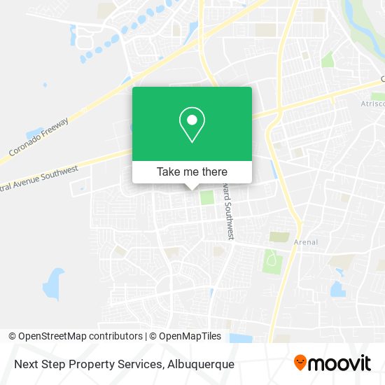 Next Step Property Services map