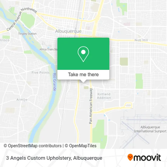 3 Angels Custom Upholstery map