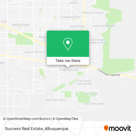Success Real Estate map