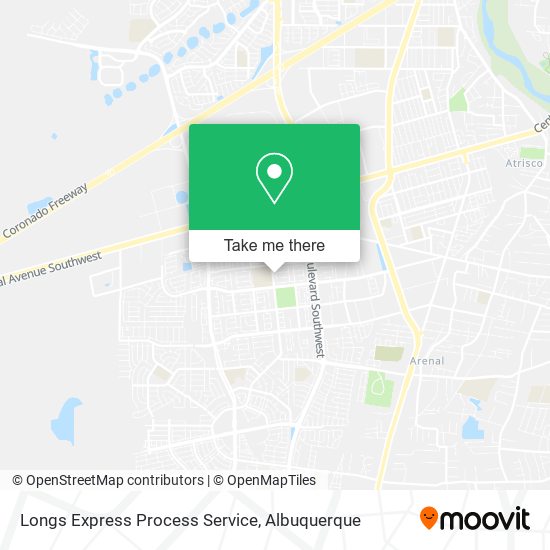 Longs Express Process Service map