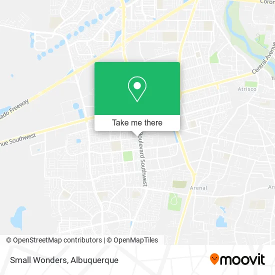 Mapa de Small Wonders